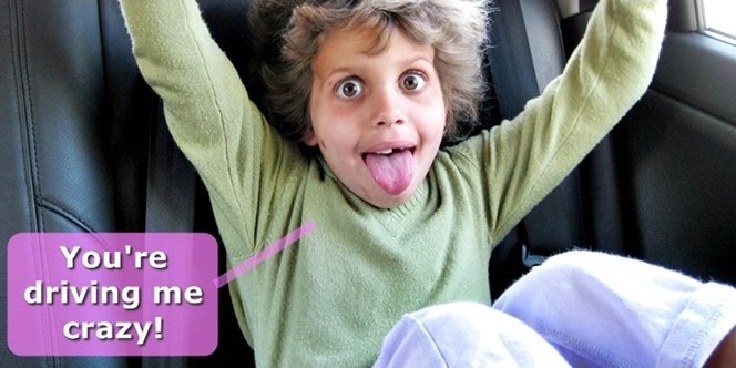 CLICK to continue: You're driving me crazy!